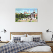 Toile Mémorial de Bushnell, Statue de Lafayette (Insitu(Chambre))