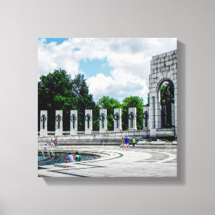 Toile Mémorial de la Seconde Guerre mondiale — Art en to