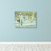 Toile Mémorial des anciens combattants de la guerre de C (Insitu (Plancher de Bois))