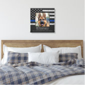 Toile Mémorial des chiens de police de la ligne bleue mi (Insitu(Chambre))