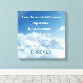 Toile Mémorial des pertes de fausse couche/de mort-née (Insitu (Plancher de Bois))