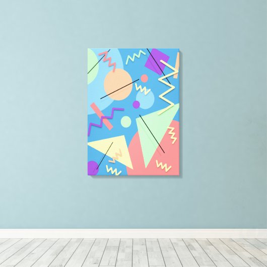 Toile Memphis no 4 (Insitu (Plancher de Bois))