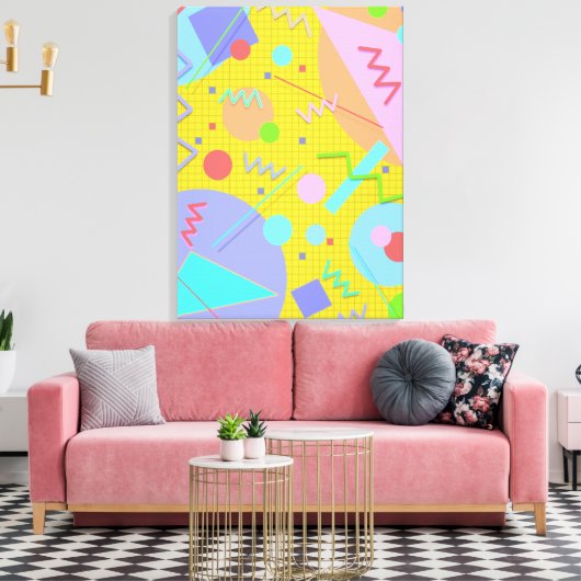 Toile Memphis no 43 (Insitu(Salon))