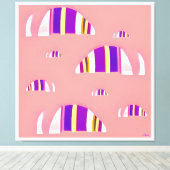 Toile Memphis Opossums (Insitu (Plancher de Bois))