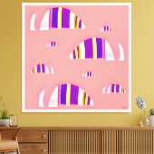 Toile Memphis Opossums (Insitu(Salon))