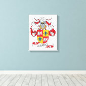 Toile Mendez Family Crest (Insitu (Plancher de Bois))