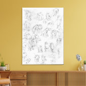 Toile Mendiants (Insitu(Salon))