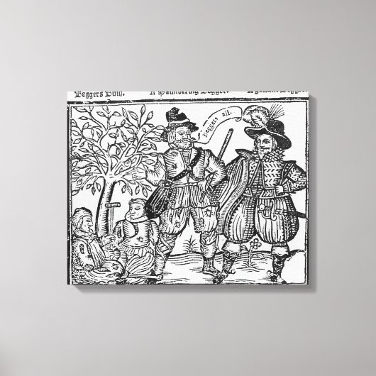 Toile Mendiants Tous (Recto)