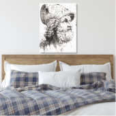 Toile Menelaus, de Illustrated History of the World (Insitu(Chambre))