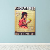 Toile 'Menier Chocolat', En Vente Partout (couleur (Insitu (Plancher de Bois))