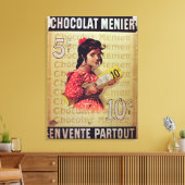 Toile 'Menier Chocolat', En Vente Partout (couleur (Insitu(Salon))