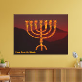 Toile Menorah de Moshe (Insitu(Salon))