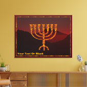 Toile Menorah de Moshe (Insitu(Salon))