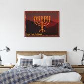 Toile Menorah de Moshe (Insitu(Chambre))
