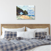 Toile Menton vu du Cap Martin par Claude Monet (Insitu(Chambre))