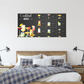 Toile Menu Cocktail (Insitu(Chambre))