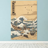 Toile Mer agitée (Insitu (Plancher de Bois))