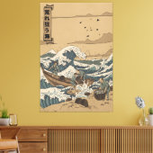 Toile Mer agitée (Insitu(Salon))