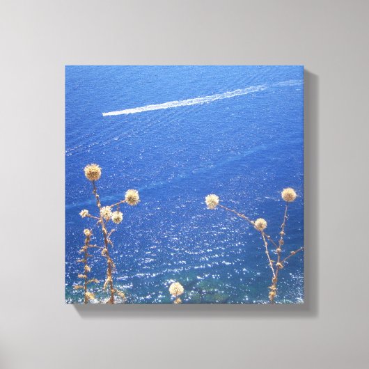 Toile Mer bleue grecque (Recto)