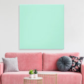 Toile Mer clair Vert Mode Couleur Tendance Mer mousse (Insitu(Salon))