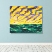 Toile Mer d'automne | Emil Nolde | (Insitu (Plancher de Bois))