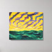 Toile Mer d'automne | Emil Nolde | (Recto)