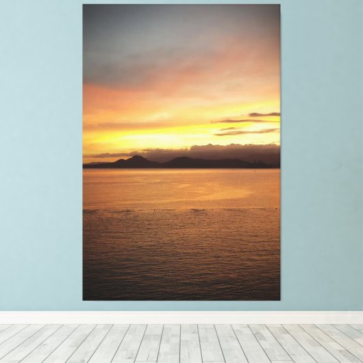 Toile Mer de ​ ​ Santos Brésil (Insitu (Plancher de Bois))