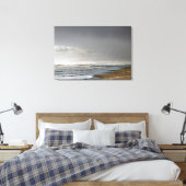 Toile Mer déchaînée, jetée lointaine (Insitu(Chambre))