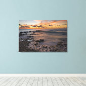 Toile Mer des Caraïbes, îles Caïmans. Ondes de fracassag (Insitu (Plancher de Bois))