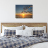 Toile Mer du coucher du soleil (Insitu(Chambre))
