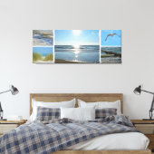 Toile Mer du Nord - Collage (Insitu(Chambre))