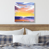 Toile Mer du soir (Insitu(Chambre))