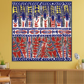 Toile Mer du Sud Samoa Batik (Insitu(Salon))