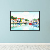 Toile Mer et plage (Insitu (Plancher de Bois))