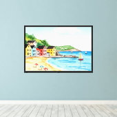 Toile Mer et plage (Insitu (Plancher de Bois))