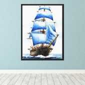 Toile Mer et plage (Insitu (Plancher de Bois))
