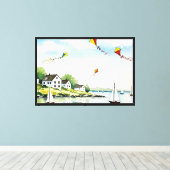 Toile Mer et plage (Insitu (Plancher de Bois))
