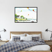 Toile Mer et plage (Insitu(Chambre))