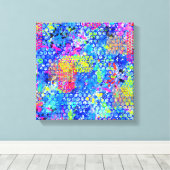 Toile Mer Graffiti (Insitu (Plancher de Bois))