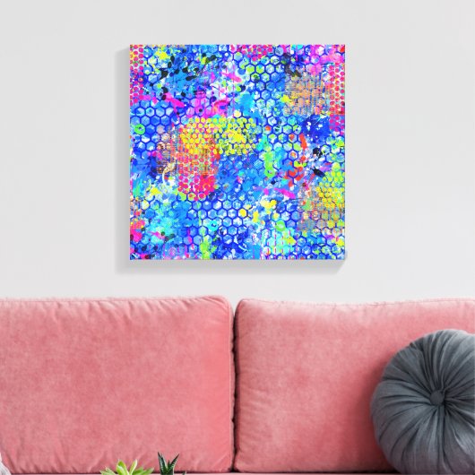 Toile Mer Graffiti (Insitu(Salon))