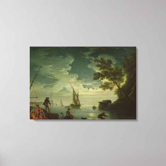Toile Mer, Lune, 1772 (Recto)