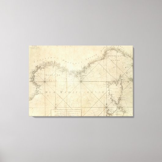 Toile Mer Méditerranée 2 (Recto)
