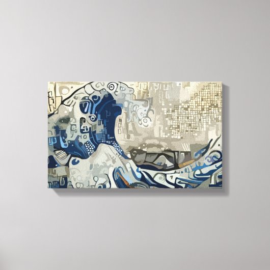 Toile Mer | Zazzle_Growshop. (Recto)