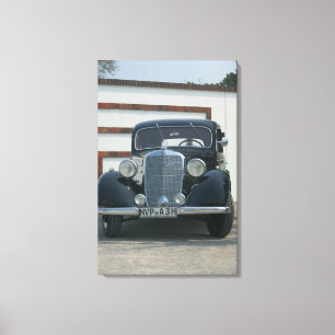 Toile Mercedes antique