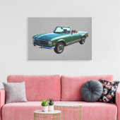 Toile Mercedes Benz 280 SL Convertible (Insitu(Salon))