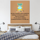 Toile Merci, Conducteur De Bus Scolaire. (Insitu(Chambre))