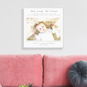 Toile Merci Moderne Pour Être Mes Parents Photo (Insitu(Salon))