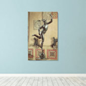 Toile Mercure, c.1576 (bronze) (Insitu (Plancher de Bois))
