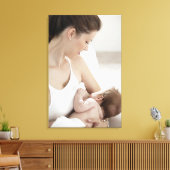 Toile Mère allaitant bébé 2 (Insitu(Salon))