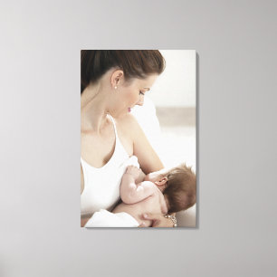 Toile Mère allaitant le bébé 2
